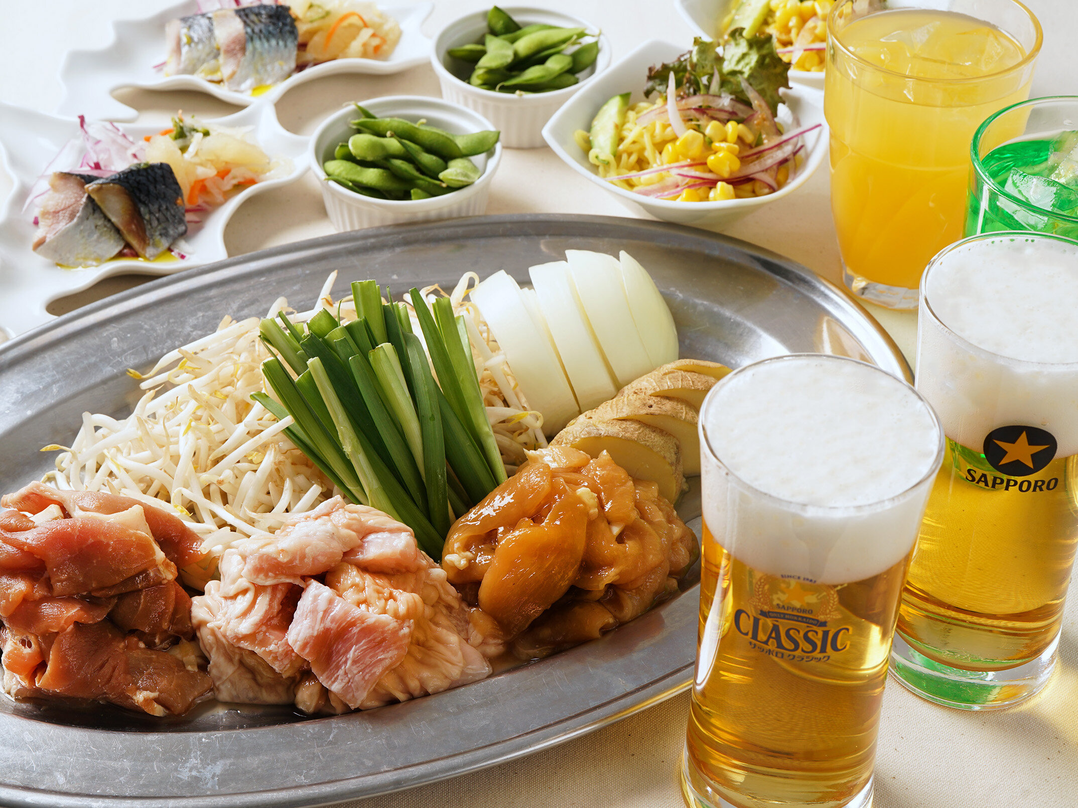 【120飲み放題付】庭園バーベキューEnjoyコース　※食べ放題ではありません