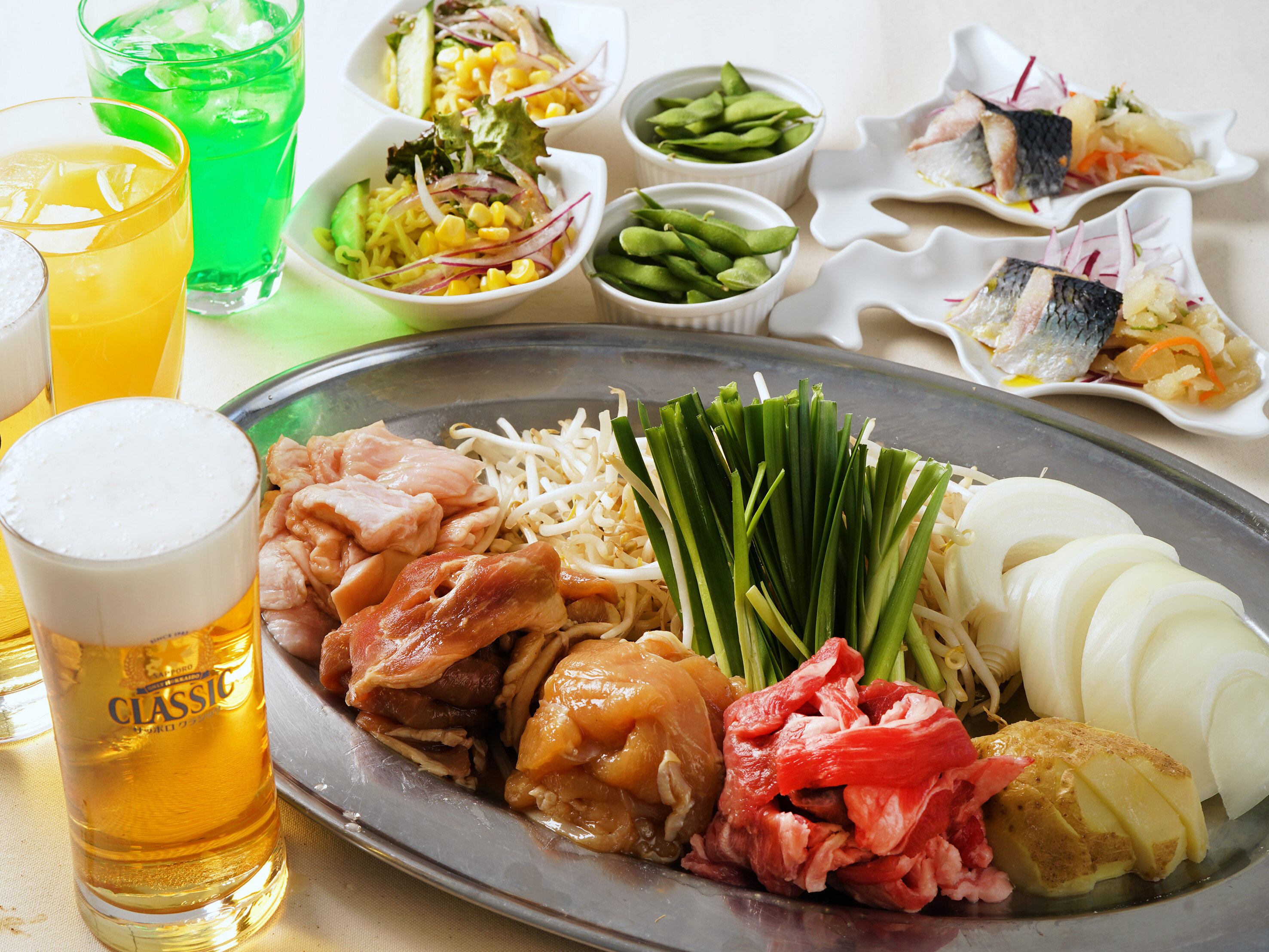 【120飲み放題付】庭園ヴァルハラEnjoyコース　※食べ放題ではありません