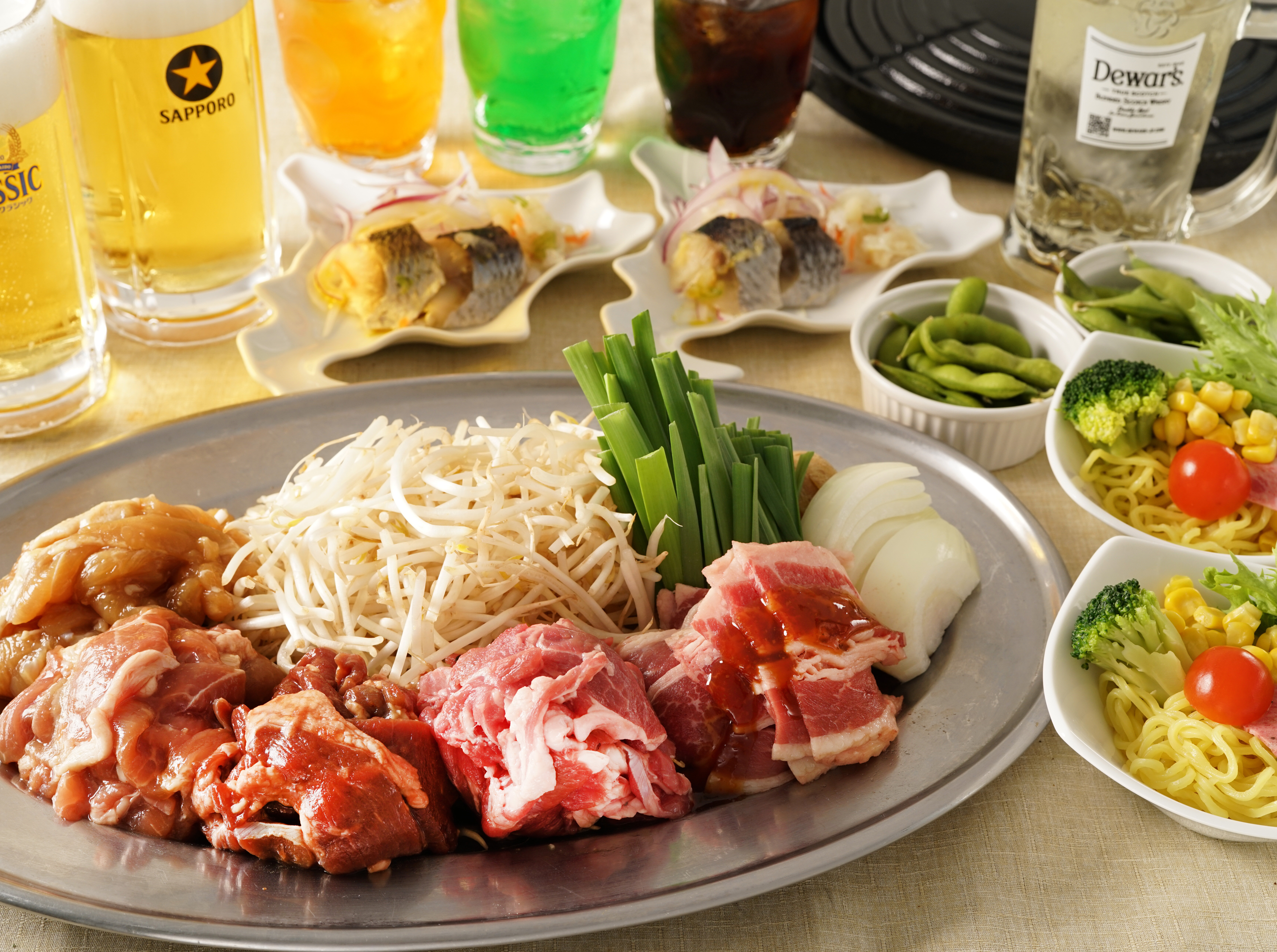 【120飲み放題付】庭園ヴァルハラEnjoyコース　※食べ放題ではありません