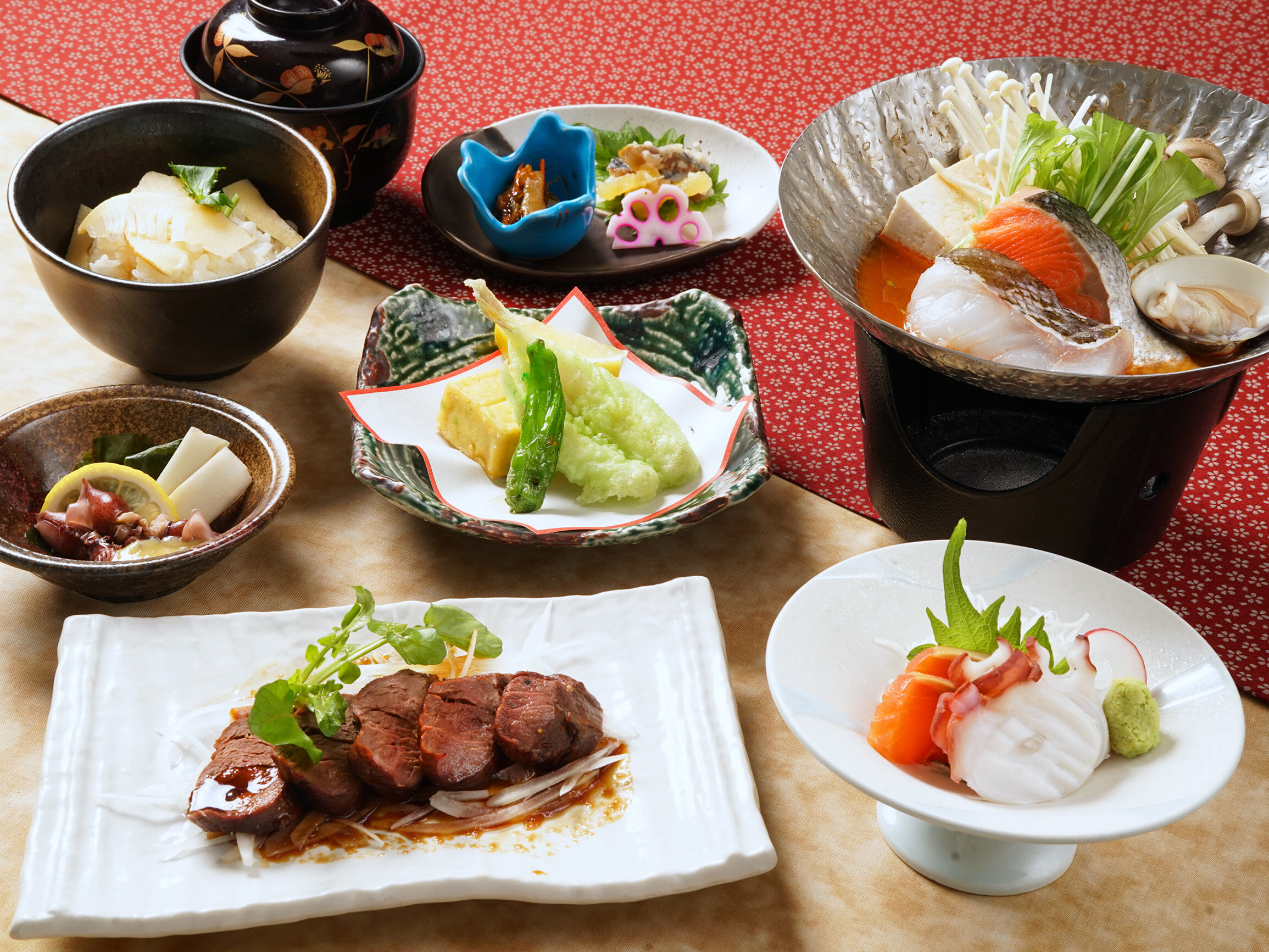 【120分飲み放題付き】弥生(やよい)コース■鰊/ホタルイカ/蝦夷鹿等(全8品)3/1～3/31