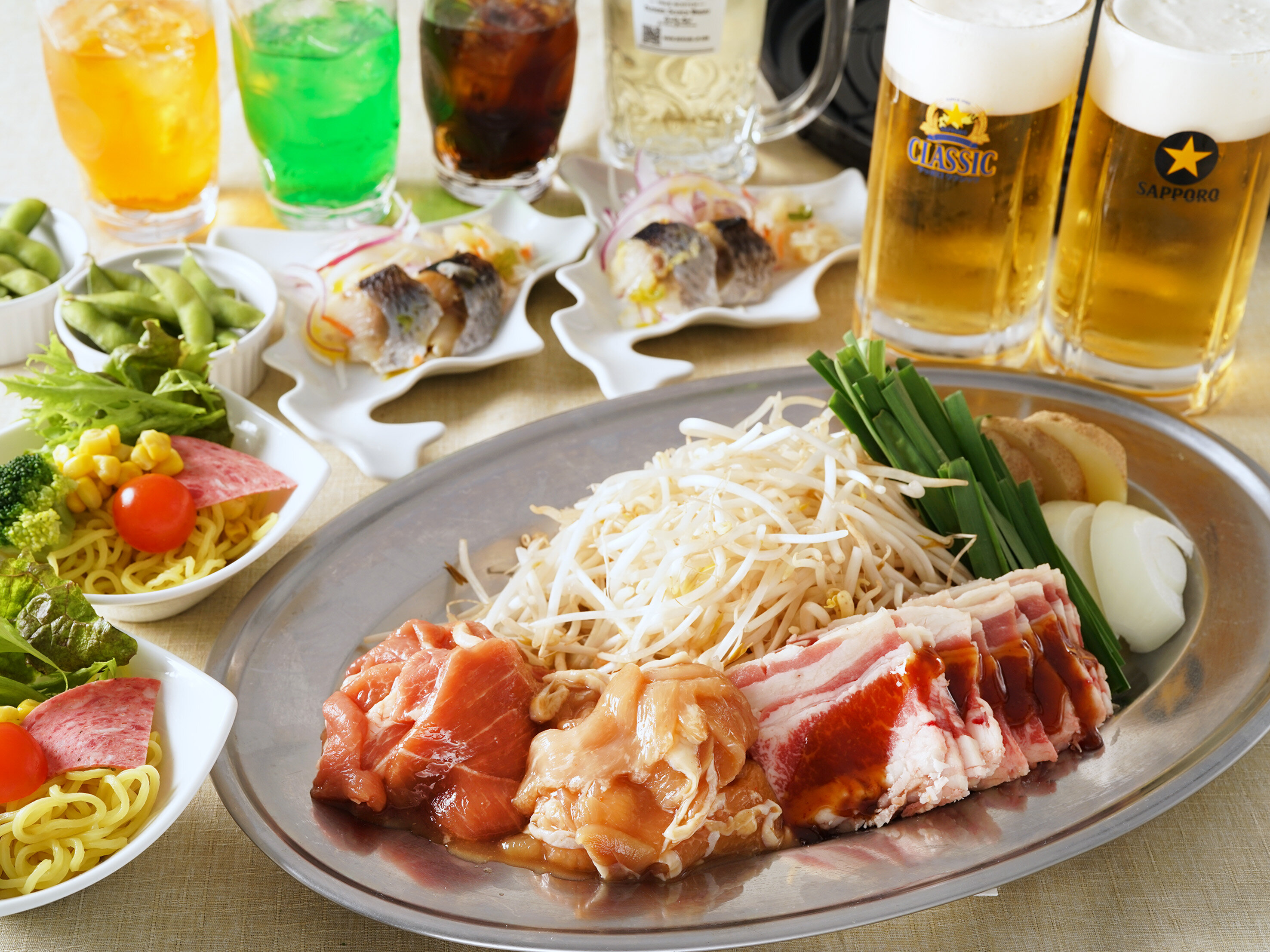 【120飲み放題付】庭園バーベキューEnjoyコース　※食べ放題ではありません