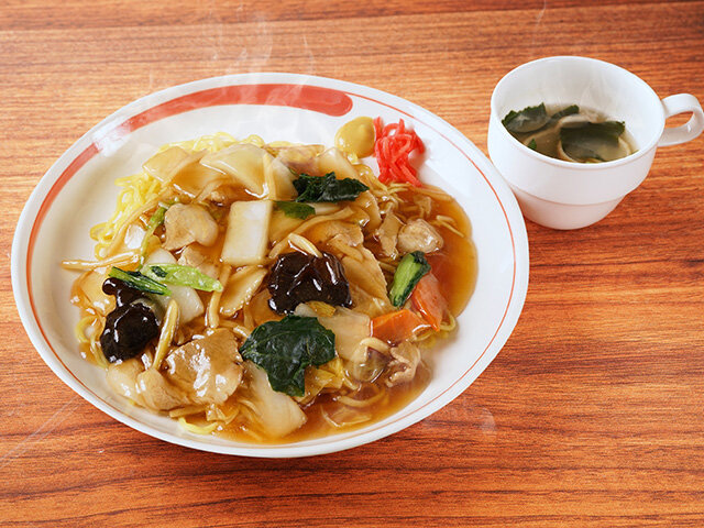 小樽あんかけ焼きそば 1078円